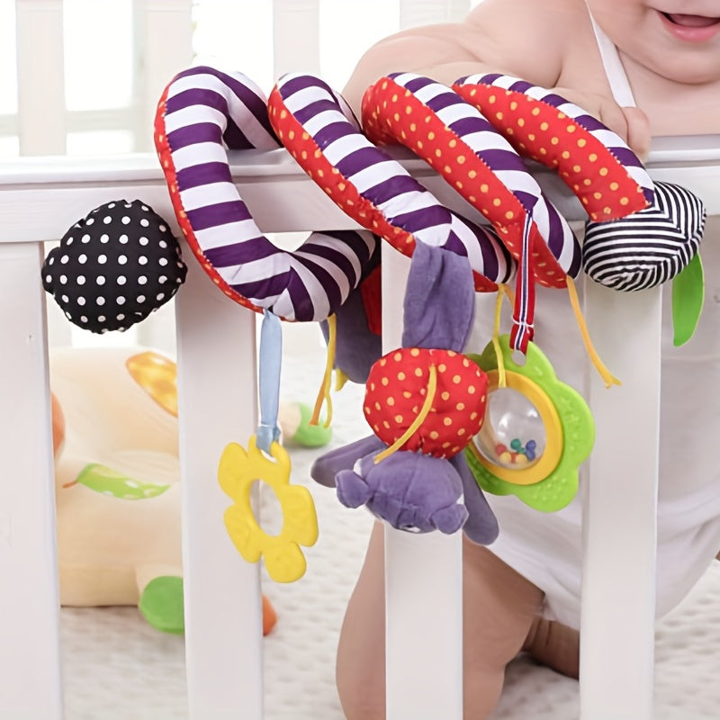 Baby Rattle Spiral Stroller Car Seat Toy