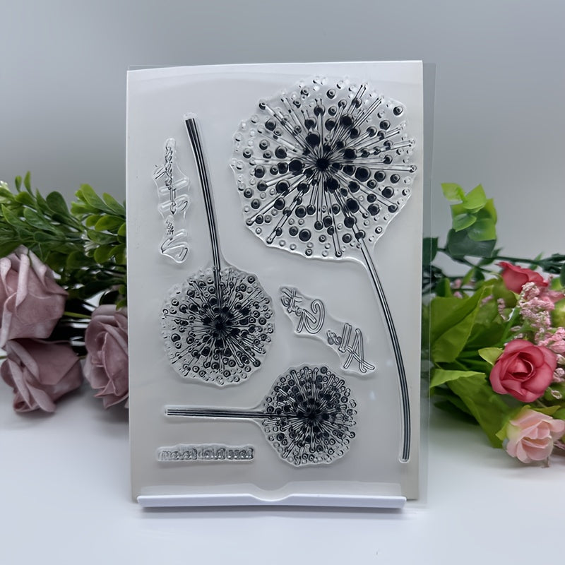 Silicone Clear Stamp for Card Decoration & DIY Scrapbooking