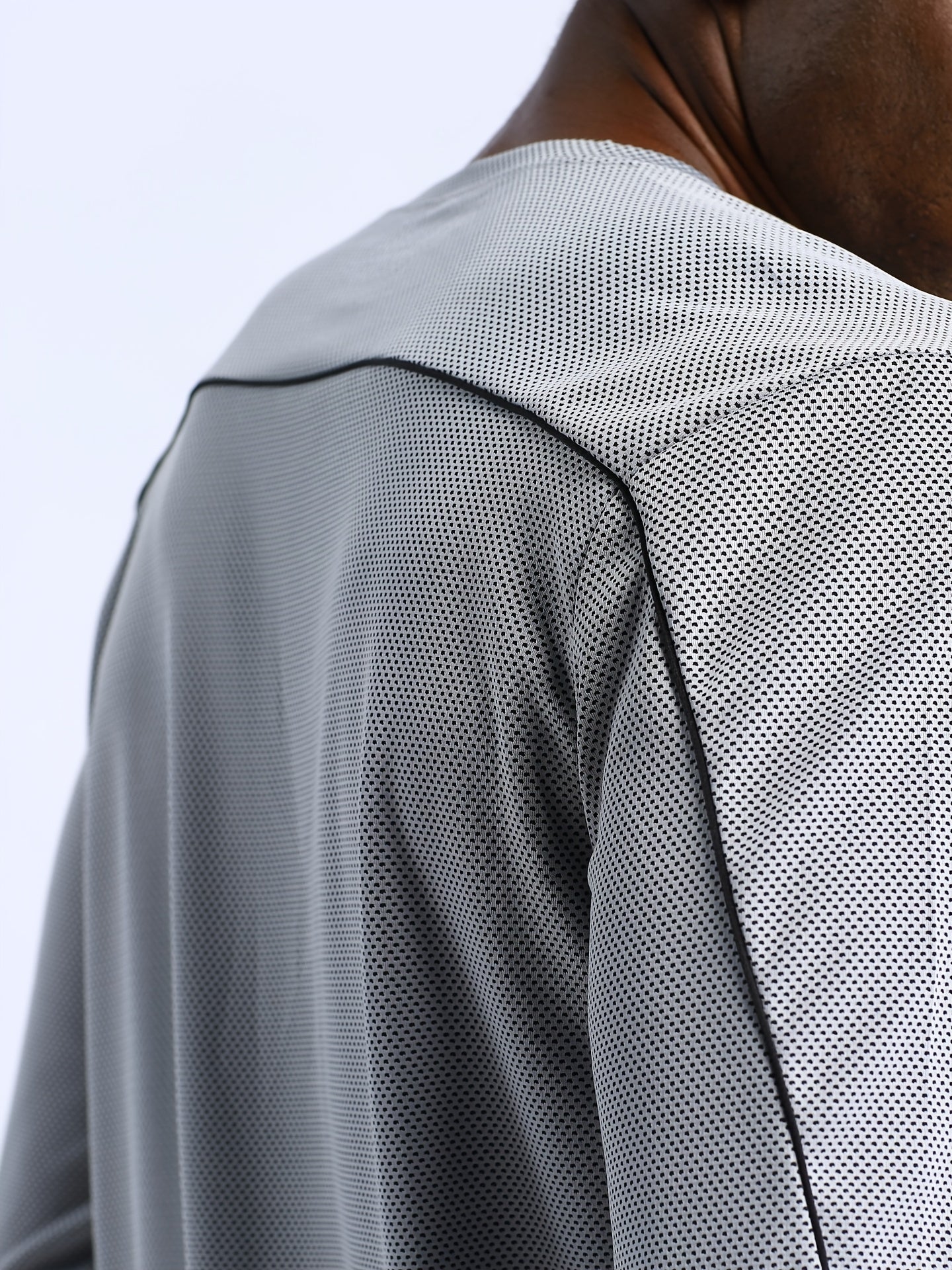 Sports Fitness Quick Drying Long Sleeved T-Shirt for Basketball Running