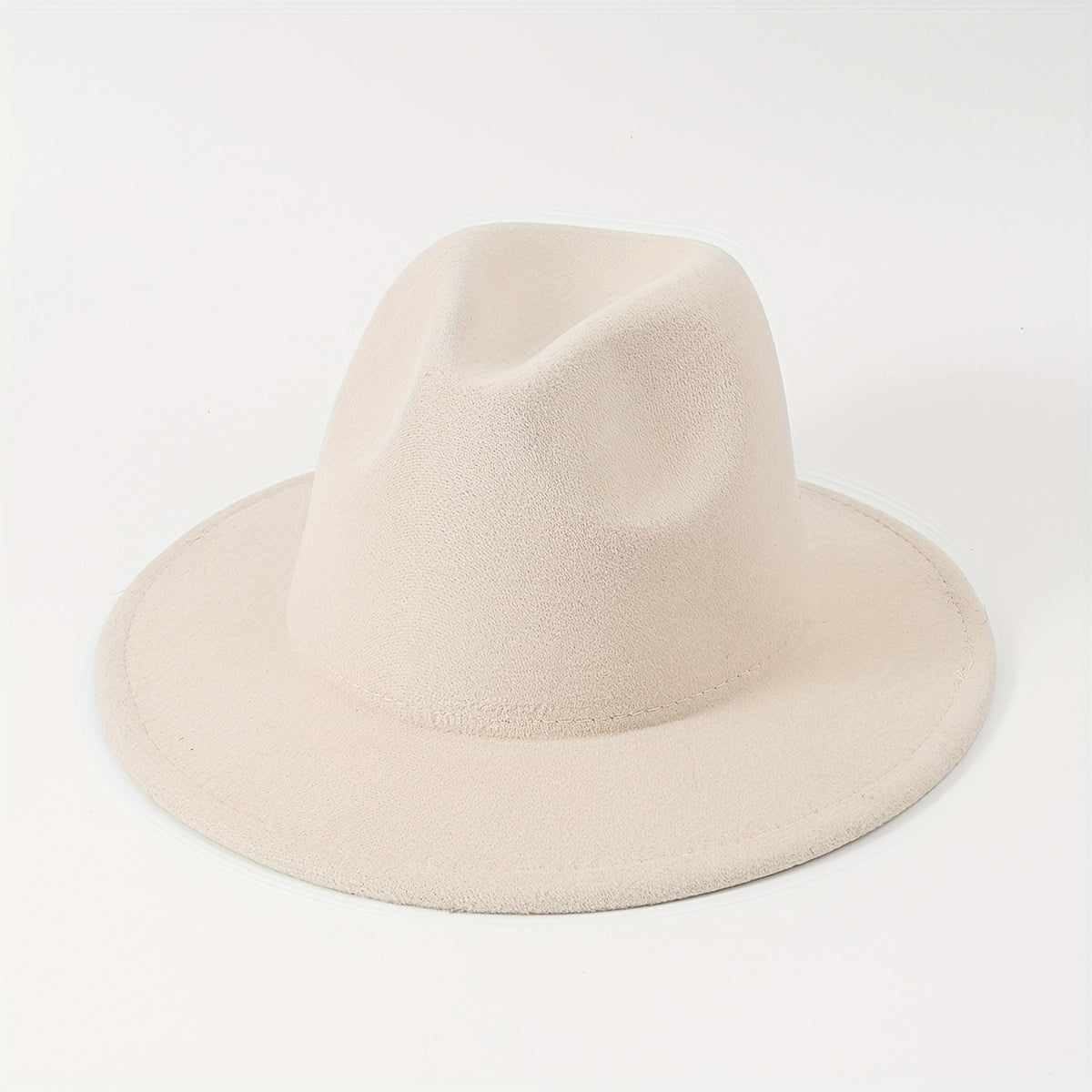 Y2K Wide Brim Jazz Hat Candy Fedora Cap Cowboy Cowgirl Felt Hats