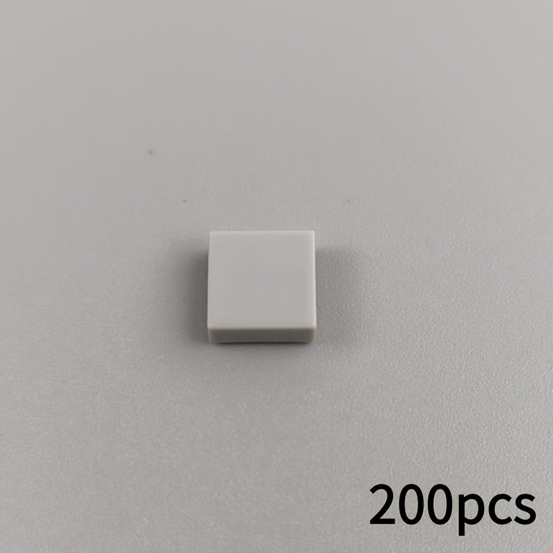 200pcs 1x1 Building Blocks Compatible with 3070 DIY Building Blocks