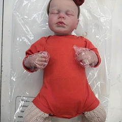 19-Inch Simulative Doll Soft Cloth Body Hand-Painted Hair Collectible Art Doll