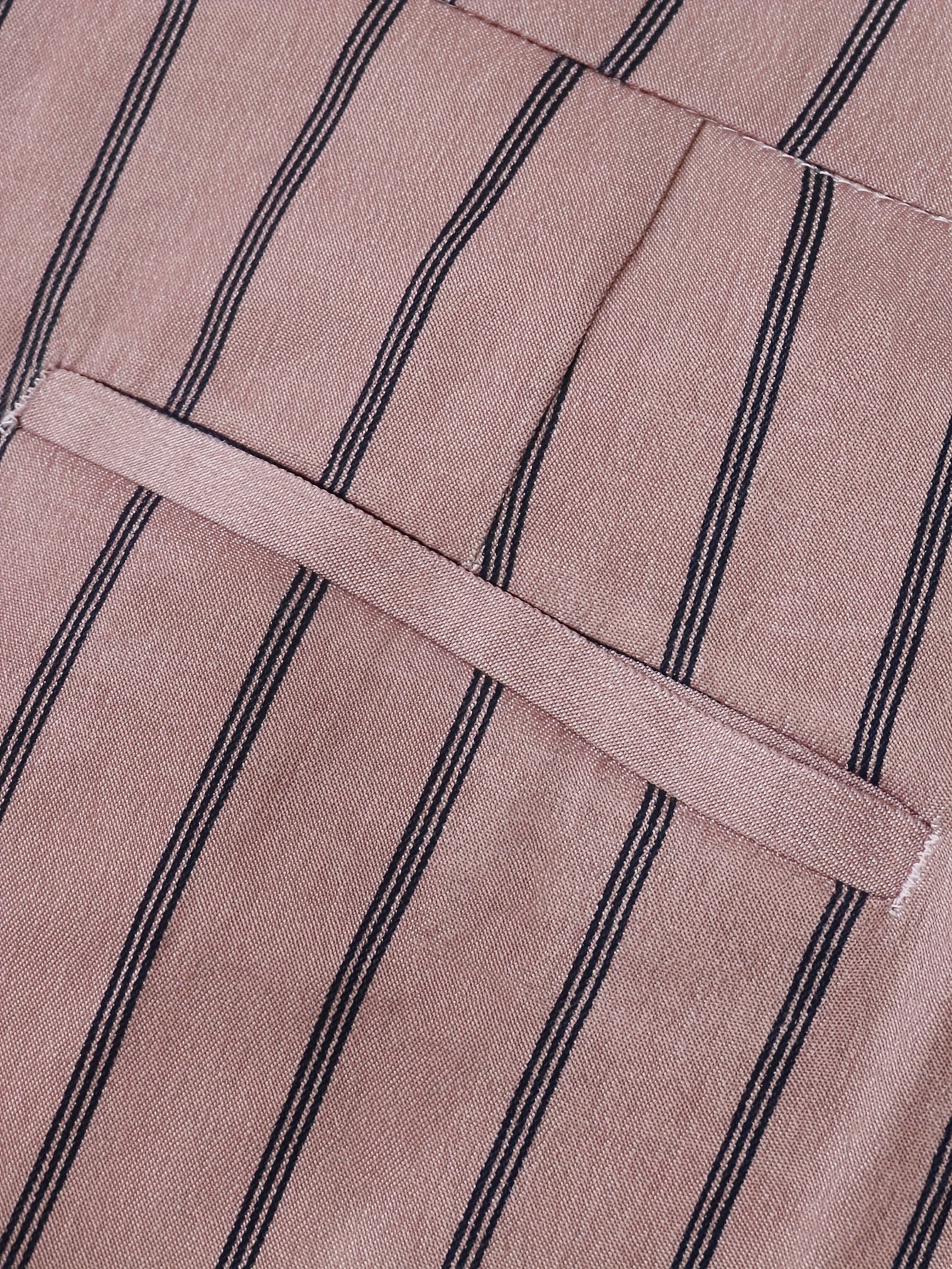 Men's Striped Dress Pants - Semi-Formal Stretch Woven Pants