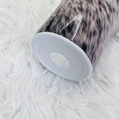 1200ml Grey Fur Printed Insulation Cup with Handle