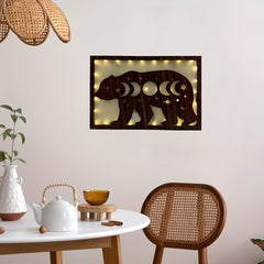 LED Wooden Board Butterfly Series Hanging Light