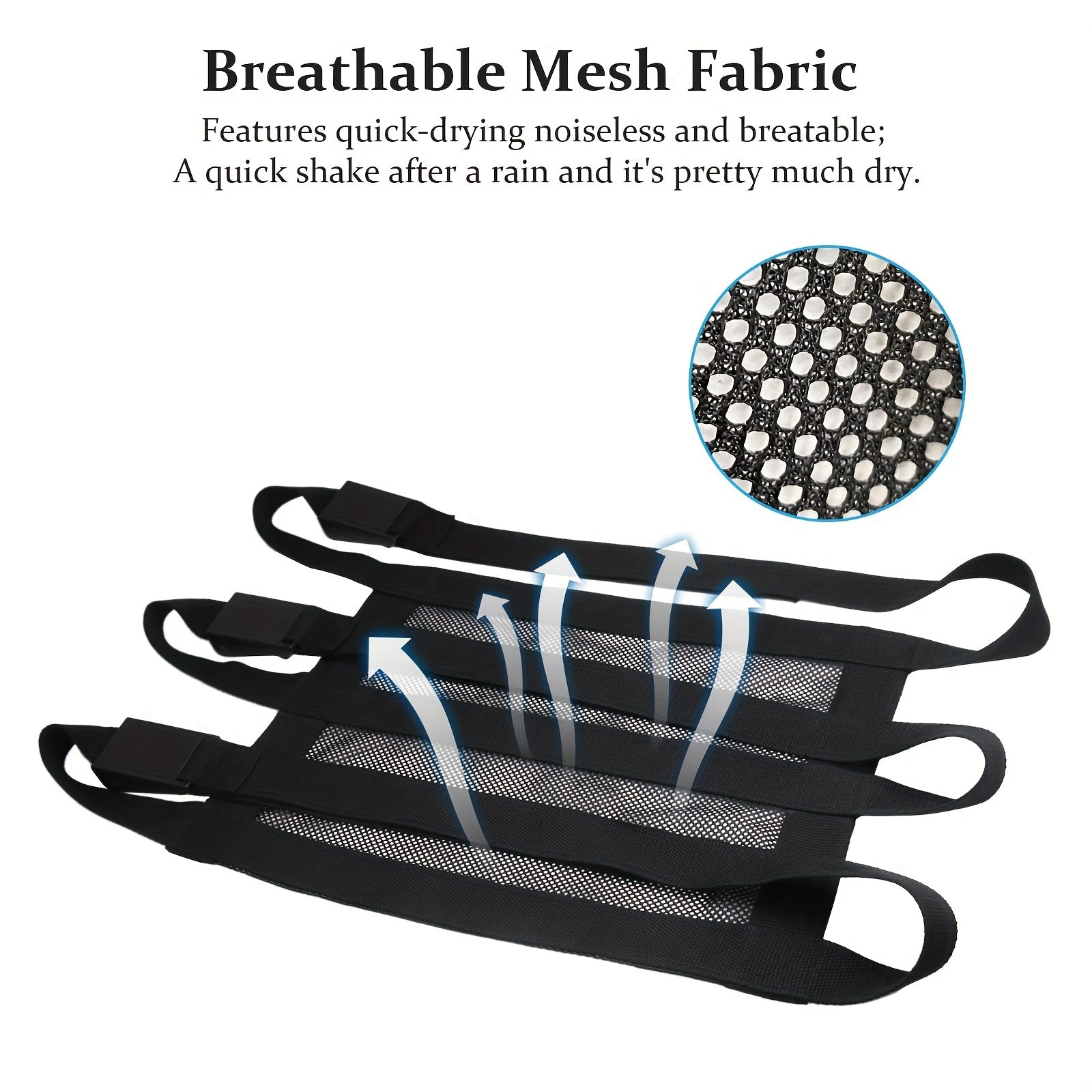 Tactical Tree Stand Seat Replacement Net - Adjustable Climbing Seat
