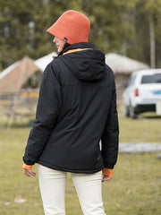 Windproof Waterproof Hooded Jacket Outdoor Sports Activewear