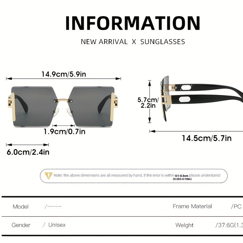 Men's Outdoor Holiday Party Sunglasses with Case & Cloth