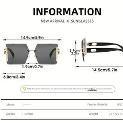 Men's Outdoor Holiday Party Sunglasses with Case & Cloth
