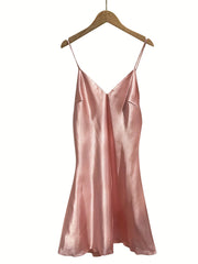 Sexy Deep V Spaghetti Strap Nightdress