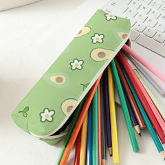Large Capacity Pencil Case Zippered Pen Holder