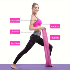 Yoga Resistance Band Tension Rope for Fitness Stretching Body Shaping