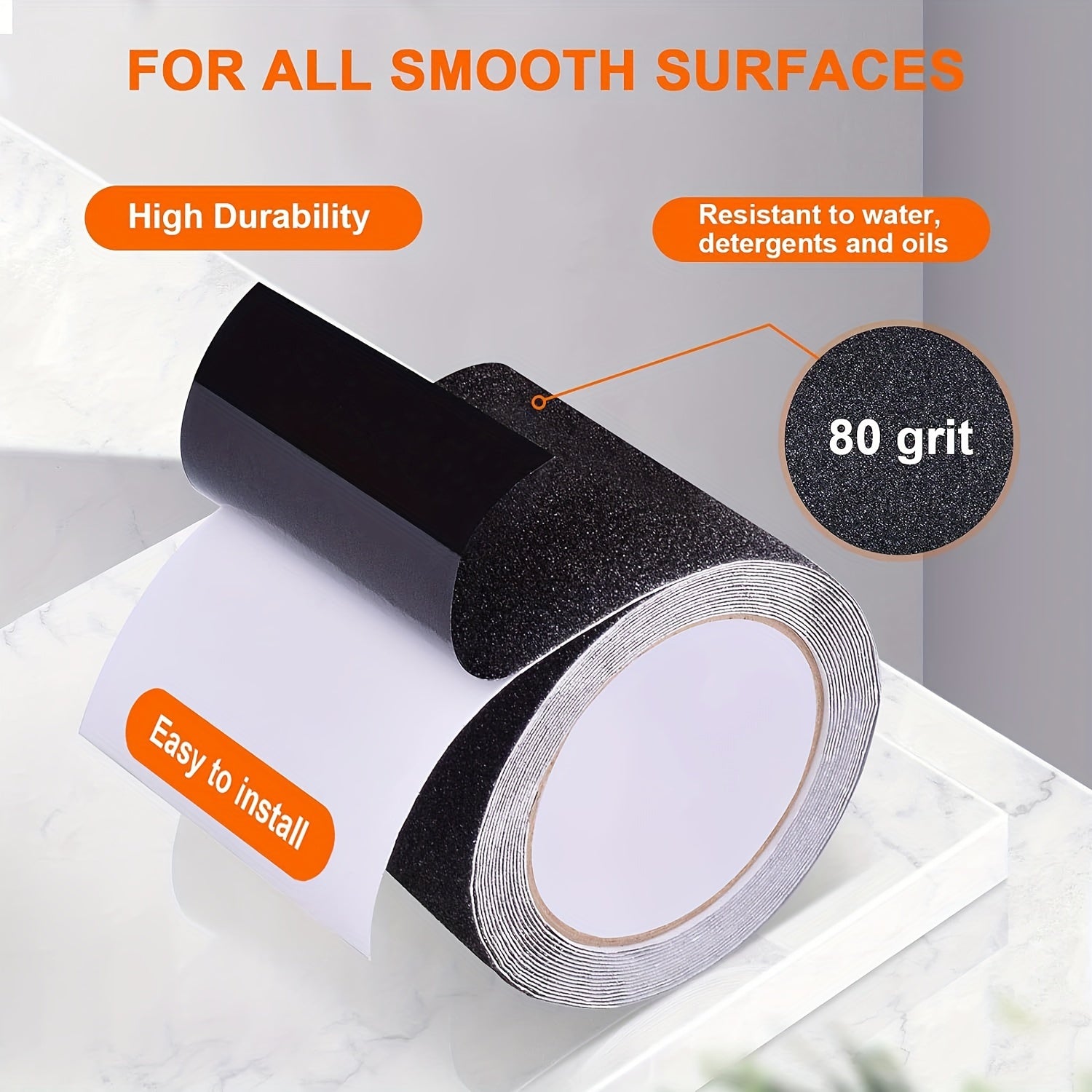 Heavy Duty Anti Slip Tape for Stairs Waterproof Safety Non Skid Roll