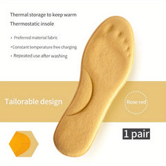 Memory Foam Arch Support Self-heating Insoles