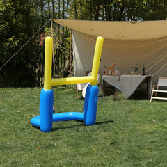 Inflatable Football Gate Interactive Game Volleyball Holder