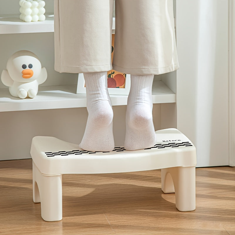 Toilet Footrest Stool Portable Folding Stool for Bathroom Home Outdoor