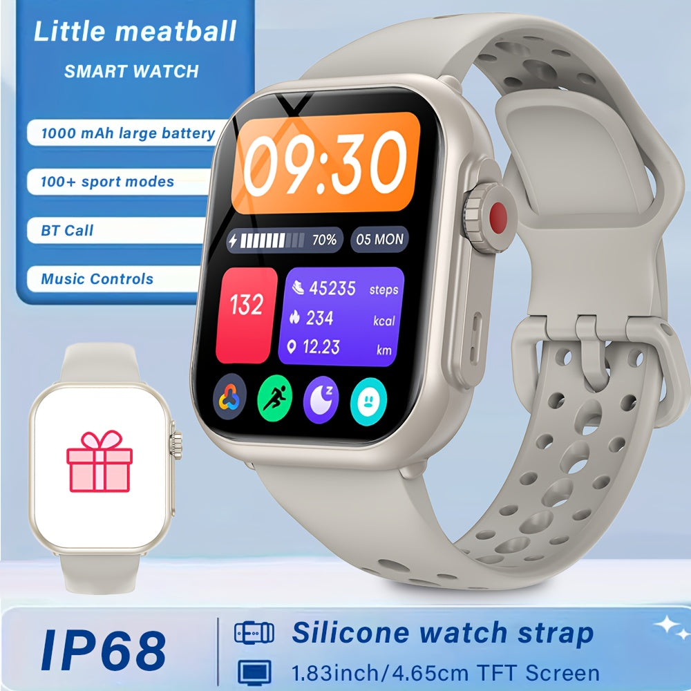 Smart Watch Sport Full Touch Screen Android Wireless Calling 1000 mAh