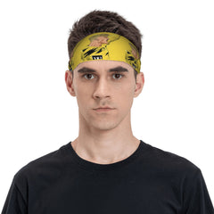 One Piece Messi Sports Uniform with Headband - Yoga, Fitness, Running