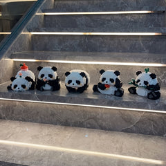 4700pcs Panda Building Blocks Thanksgiving Graduation Valentine'S