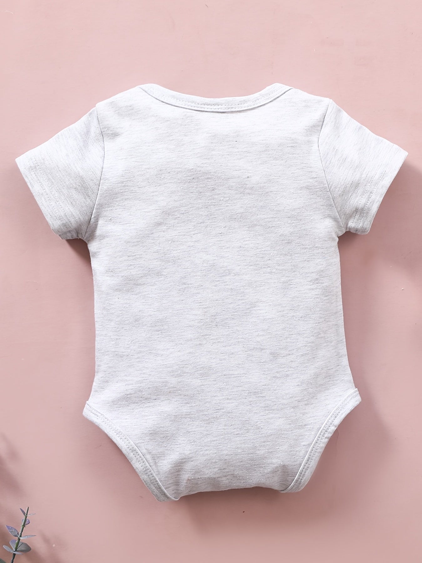 Cotton Car Graphic Short Sleeve Romper for Baby