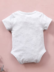 Cotton Car Graphic Short Sleeve Romper for Baby