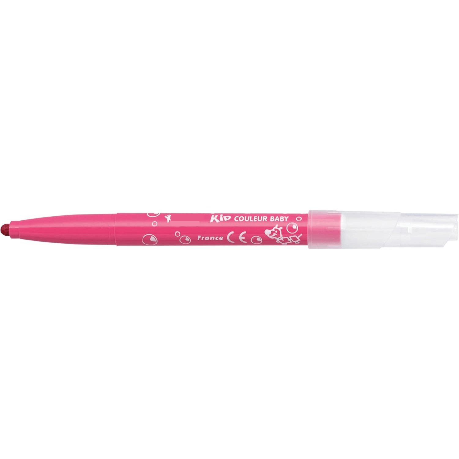12 Ultra Washable Marker Pens for Kids Bright Colors Easy Grip