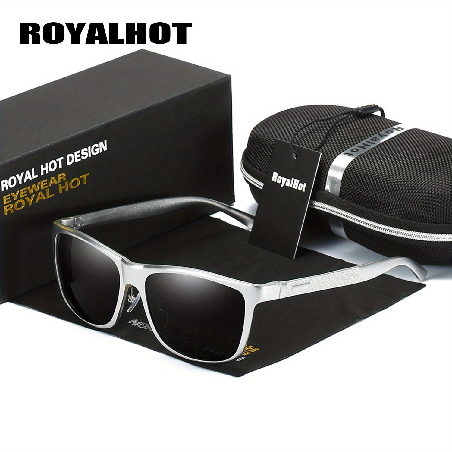 RoyalHot Sport Driving Oval Polarized UV400 Sunglasses