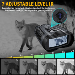 Night Vision 4K Infrared Digital Binoculars 4000mAH Rechargeable