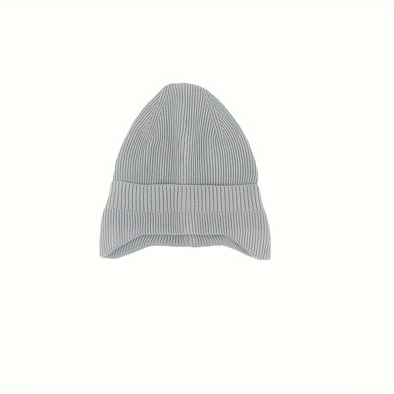 Windproof Knitted Beanie Hat for Men Women Ear Protection