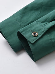Boys' Solid Long Sleeve Shirt