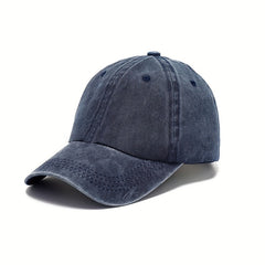 Soft Vintage Smoke Grey Baseball Cap for Men and Women