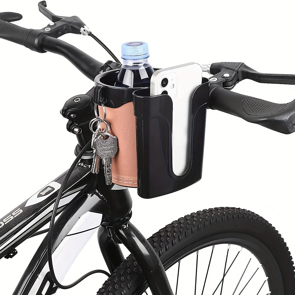 Universal 3-in-1 Bike Cup Holder with Phone and Key Holder