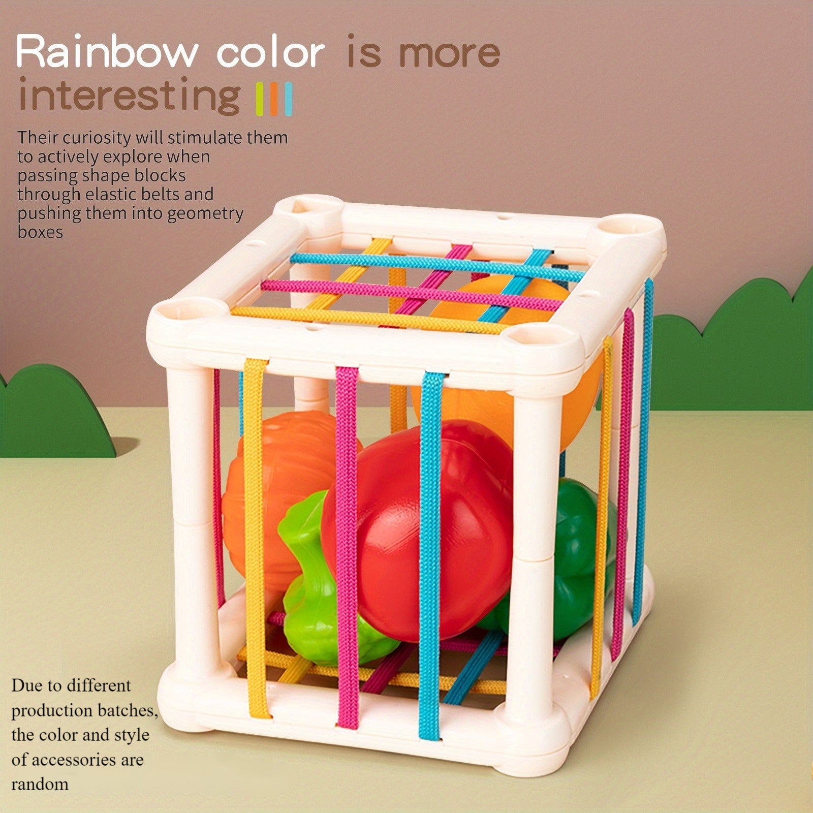 Fruit Puzzle Baby Sessel for Fine Motor Skills