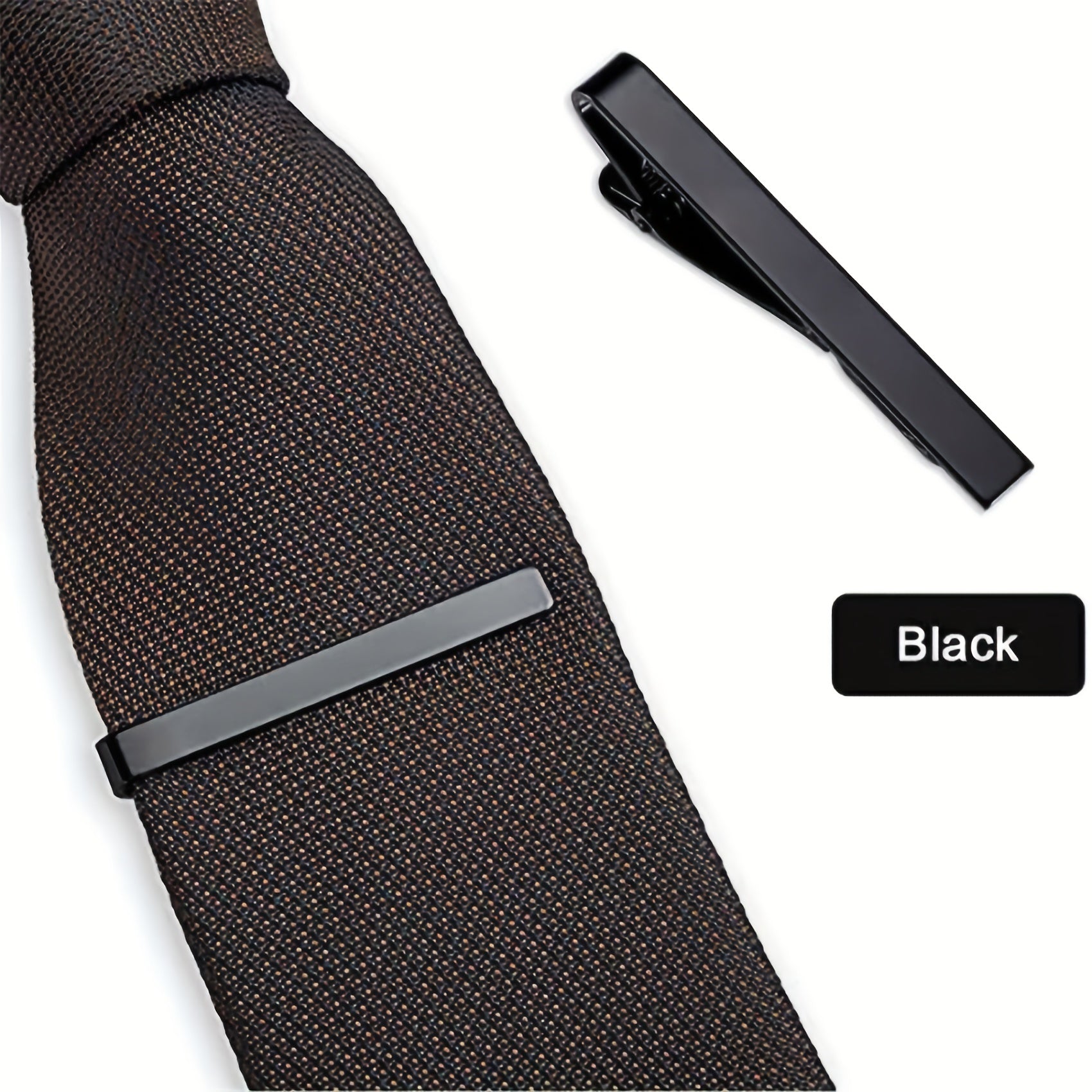 Classic Silver Tie Clip for Men