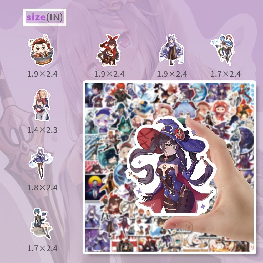 100pcs Impact Stickers Video Game Waterproof Vinyl