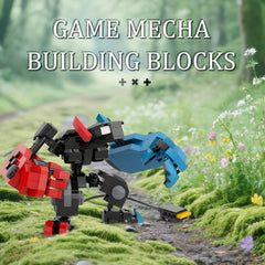 Robot Building Blocks Desktop Decoration DIY Model Set