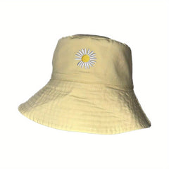Double Sided Fisherman Hat Summer Hip hop Street Beach Hat Sun Hat