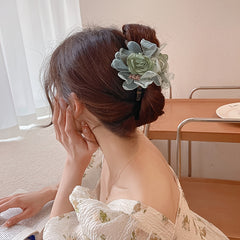 Rose Hair Grab Clip Girls Hair Accessories