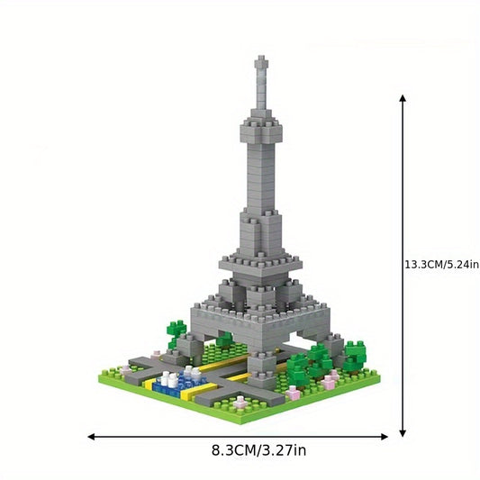 Small Particle Building Blocks Model Toys - DIY Assembly