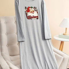 Santa Claus Christmas Lounge Dress