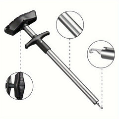 Stainless Steel T Fish Hook Remover Fishing Tackle