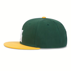 Letter Embroidery Unisex Baseball Cap Hip Hop Lightweight Snapback Hats