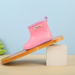 Girl's High Top Rain Boots Non Slip Waterproof Shoes