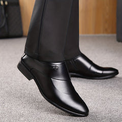 Men's Slip On Formal Shoes Wear resistant Non Slip Smart Casual Shoes