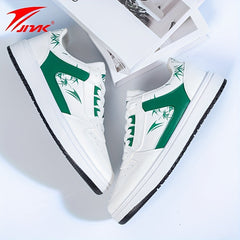 JNAK Bamboo Pattern Low Skate Shoes Lightweight Platform Sneakers