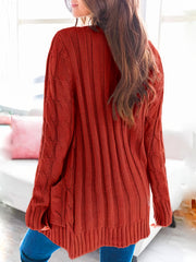 Casual Cardigan Women's Plus Long Sleeve Button Up Medium Stretch