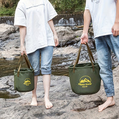 1pc Portable Foldable Bucket for Outdoor Adventures