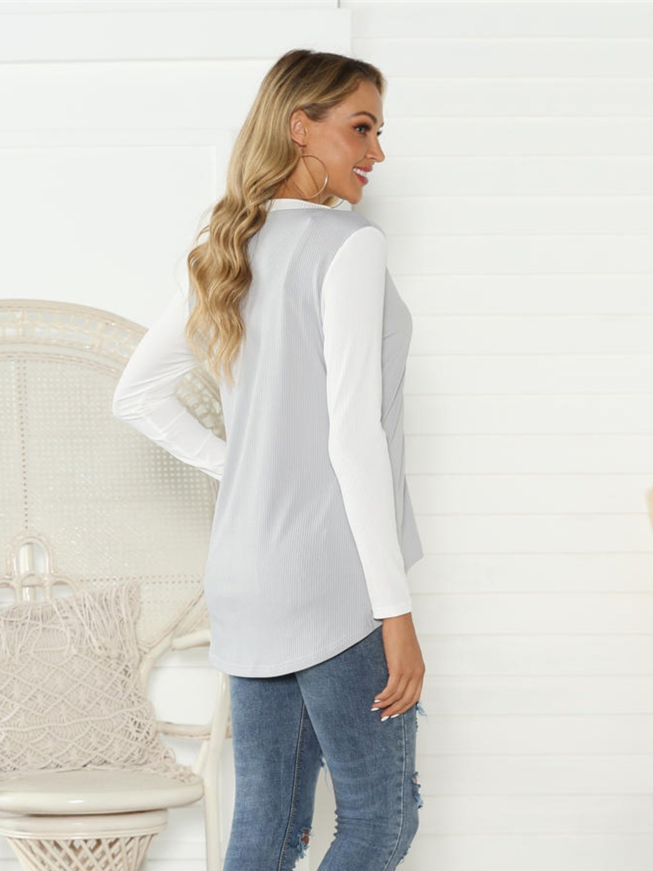 Solid Zipper Casual Long Sleeve Jacket Women's Coat