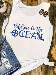Graphic Print Tank Top 3 Pack Women's Sleeveless Top
