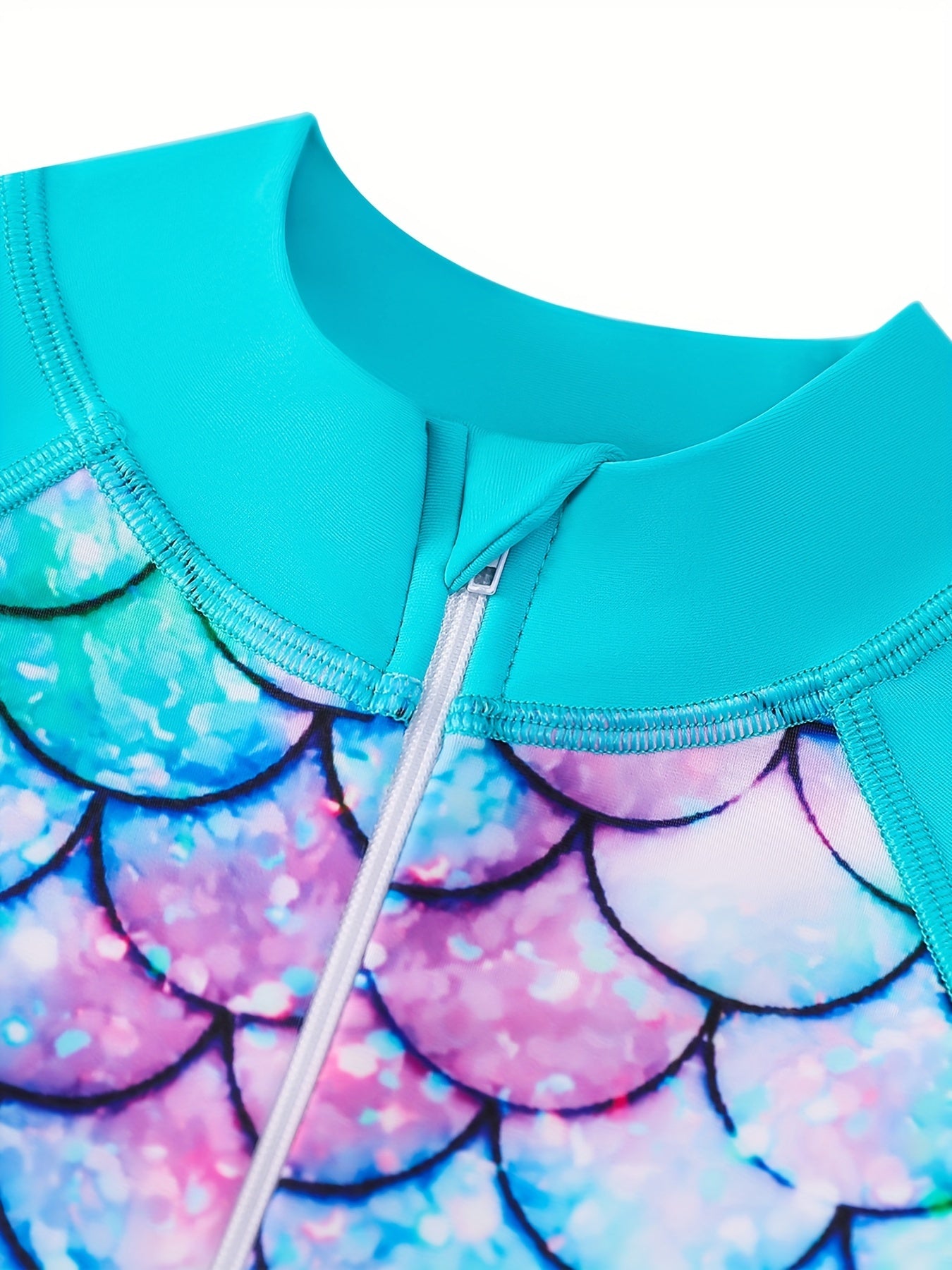 Adorable Girls Mermaid Swimsuit for Pool Fun